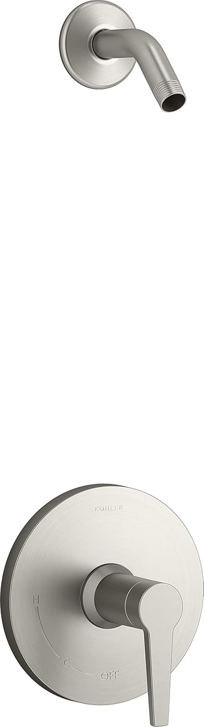 Kohler Pitch Rite-Temp shower trim set, less showerhead