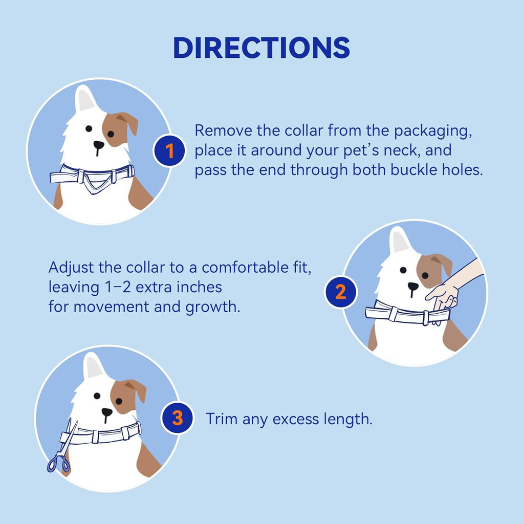 Pointail Flea & Tick Collar for Dogs Vet-Recommended Flea & Tick Treatment & Prevention Collar for Dogs 1 Count 15’’