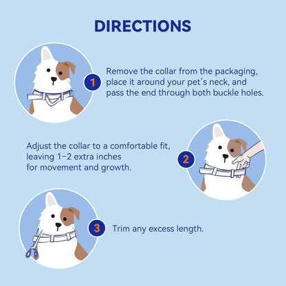 Pointail Flea & Tick Collar for Dogs, Vet-Recommended Flea & Tick Treatment & Prevention Collar for Dogs, 1 Count, 15"