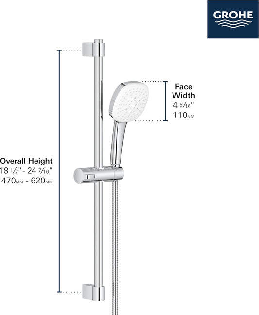 Grohe 26 906 2 Tempesta Shower System - Chrome