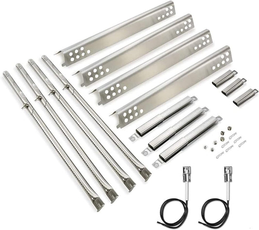 Uniflasy Grill Replacement Parts Kit for Charbroil Performance 475 4 Burner 463347017, 463332718, 463342119 463673517, 463376217,463361017, 463376419 for Charbroil Grill Replacement Parts