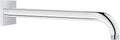 Grohe 27489000 Rainshower 12 In. Shower Arm With Square Flange, Starlight Chrome