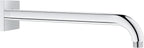 Grohe 27489000 Rainshower 12 In. Shower Arm With Square Flange, Starlight Chrome
