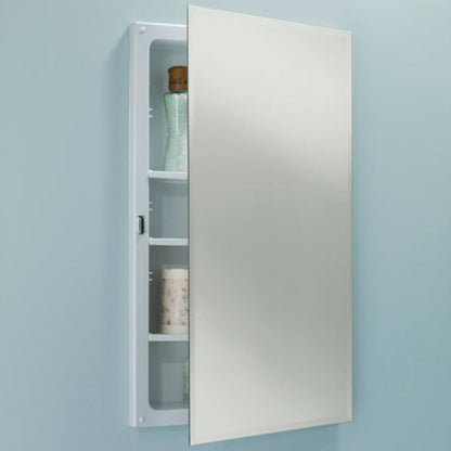 Jensen B7733 Focus 16" X 26" Recessed Medicine Cabinet with Mirror Door