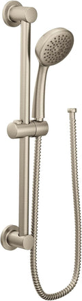 Moen Eco-Performance Brushed Nickel Detachable Handheld Shower Head with 24-Inch Slide Bar and 69-Inch Hose 3868EPBN