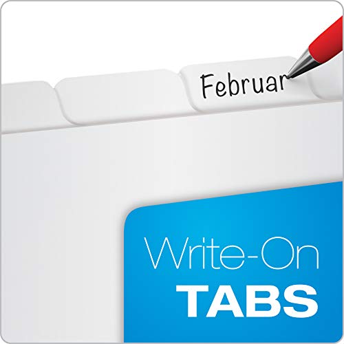 Oxford Write On Binder Dividers for 3 Ring Binder