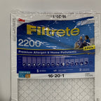 3M 2200 Series Filtrete 1’’ Filter 2-pack 16x25x1 - *Furnace Filters