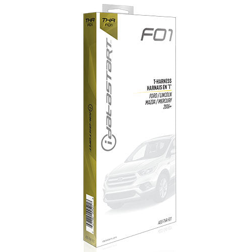 Idatastart Installation T-Harness for Compatible Remote Starter on Select Ford and Mazda Vehicles (ADS-THR-FO1)