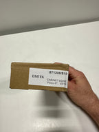 Emtek 87120 Modern Edge 6 Center to Center Finger Cabinet Pull from the Contemporary