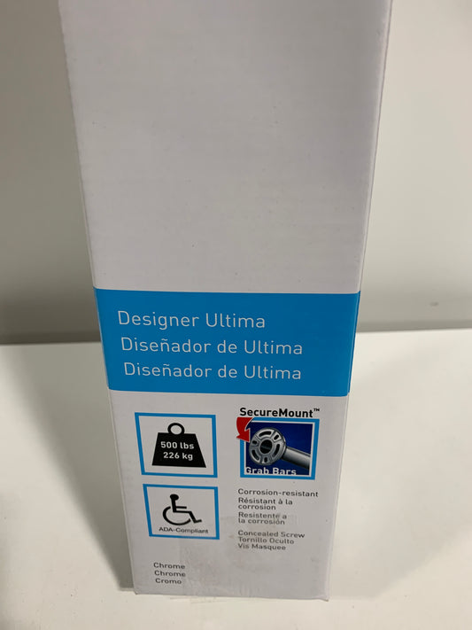 No Hardware Moen LR8724D3 24" X 1-1/4" Grab Bar