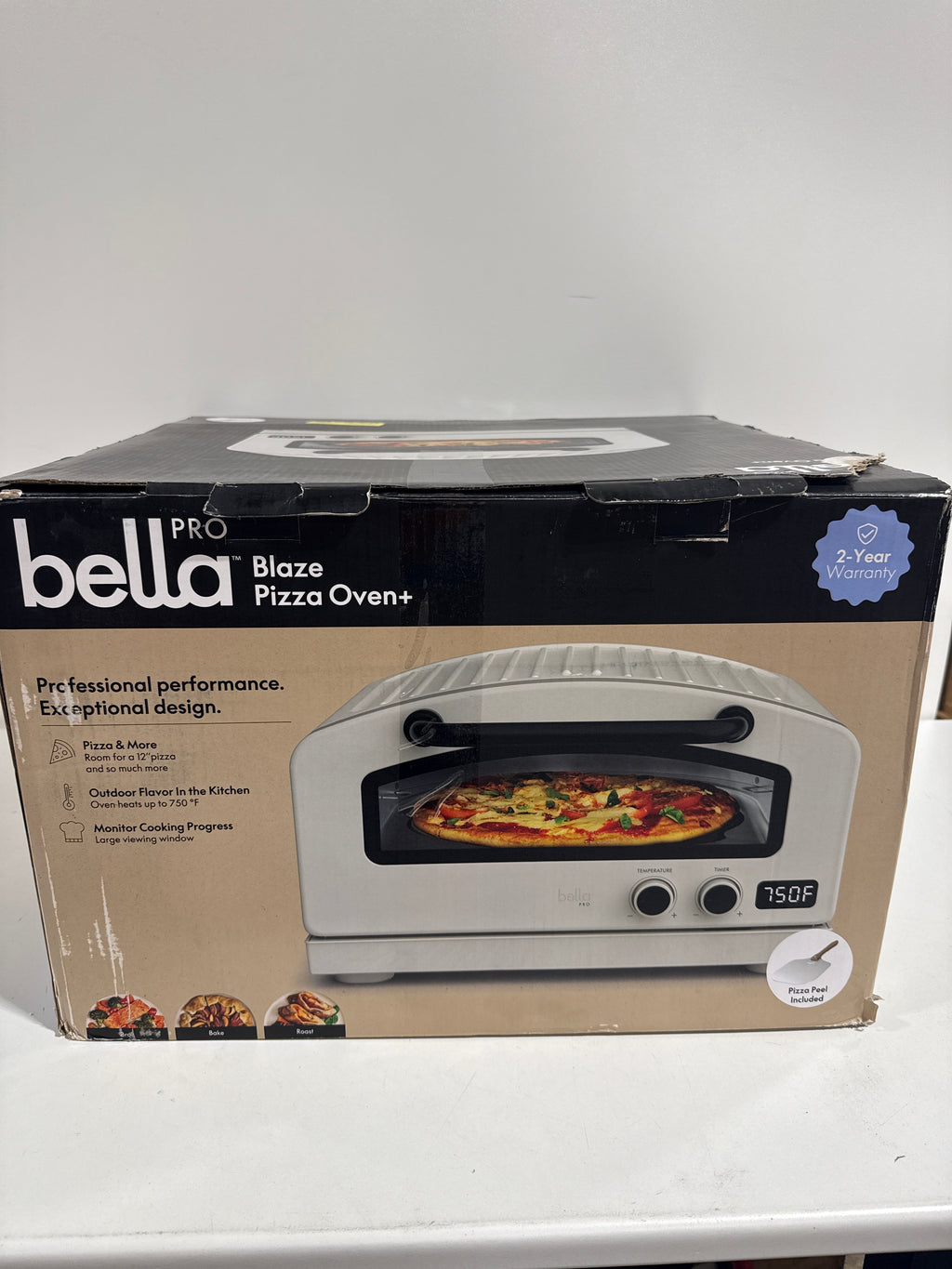 Used Bella PRO - Blaze Pizza Oven+ - Oatmilk - *Kitchen Appliances