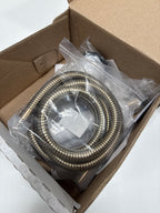 DELTA FAUCET Trinsic Single Spray Wall-Mount Hand Shower, Hand Held Shower with Hose, Gold