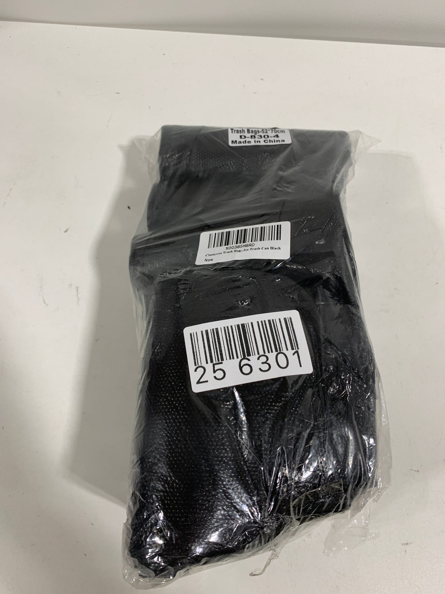 Classycoo Trash Bags, Garbage Bags, 120 Count 6 Gallon [Extra Thick][Leak Proof] Rubbish Bags Wastebasket Bin Liners for Home Office Trash Can Black