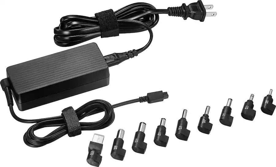 Insignia - Universal 65W Laptop Charger - Black - *Computers & Office