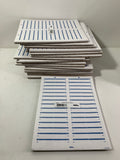 17 Tabbies Laser/Inkjet Dark Blue File Folder Labels Lables are 3-7/16’’W x 2/3’’H 750 Labels Per Pack 2-up per Page
