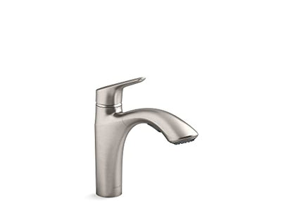 Used KOHLER K-30468 Rival Pull-out Kitchen Sink Faucet with Two-function Sprayhead