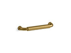 Tone 5 in. (127 Mm) Center-to-Center Vibrant Brushed Moderne Brass Bar Pull