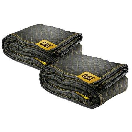 2 Pack CAT 72 X 80 Non-Woven Utility Blankets