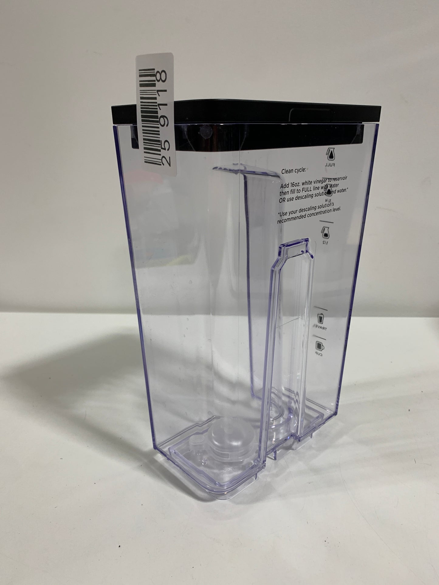 Used Ninja Espresso & Coffee Barista System, Water Tank Pot Part