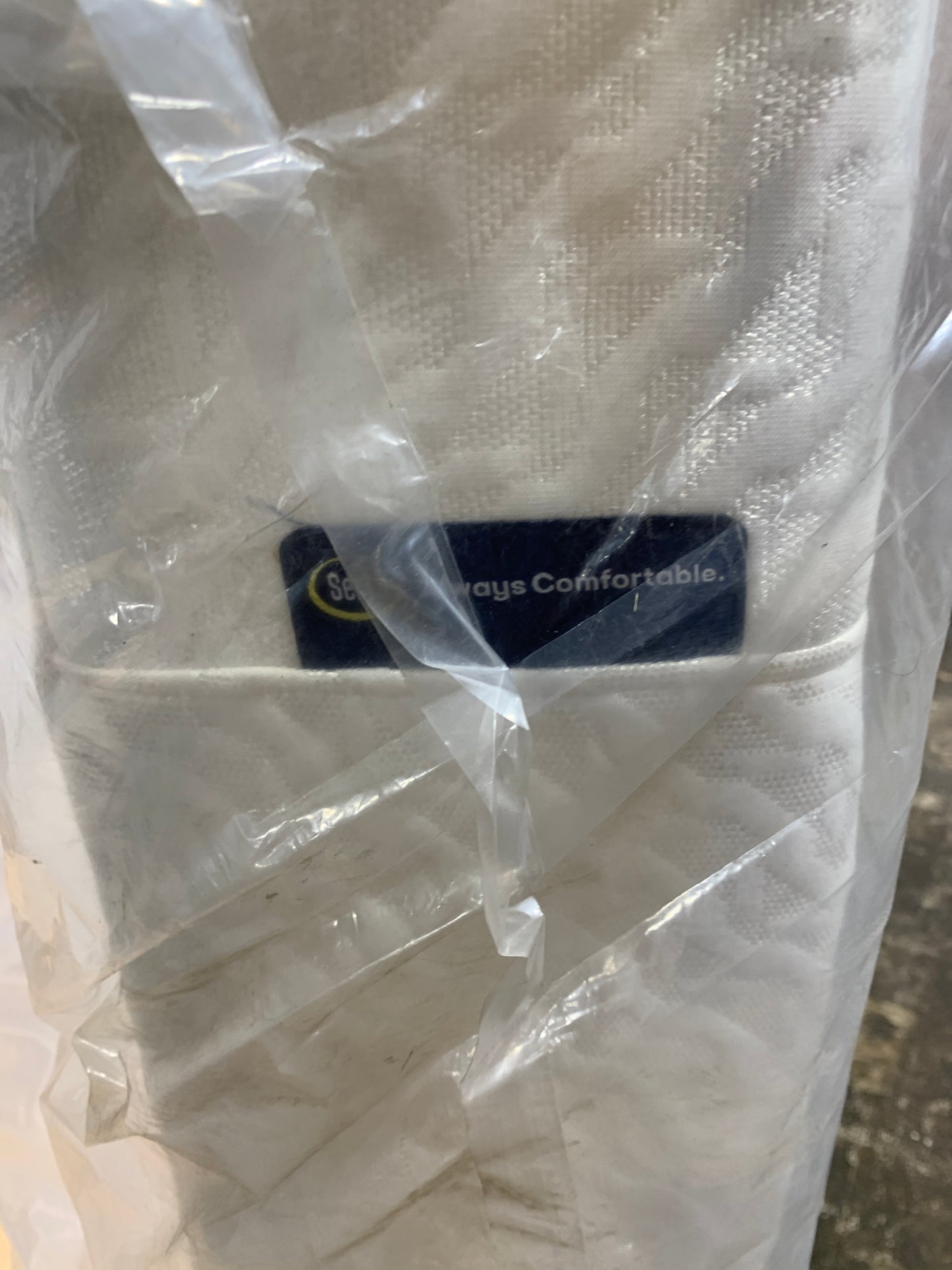 Serta - for Ewe 7" Medium Firm Memory Foam Mattress - Twin - White