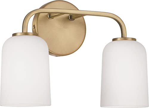 Homeplace by Capital Lighting Fixture Company Lawson 13 Inch 2 Light Bath Vanity Light Lawson - 148821AD-542 - Transitional