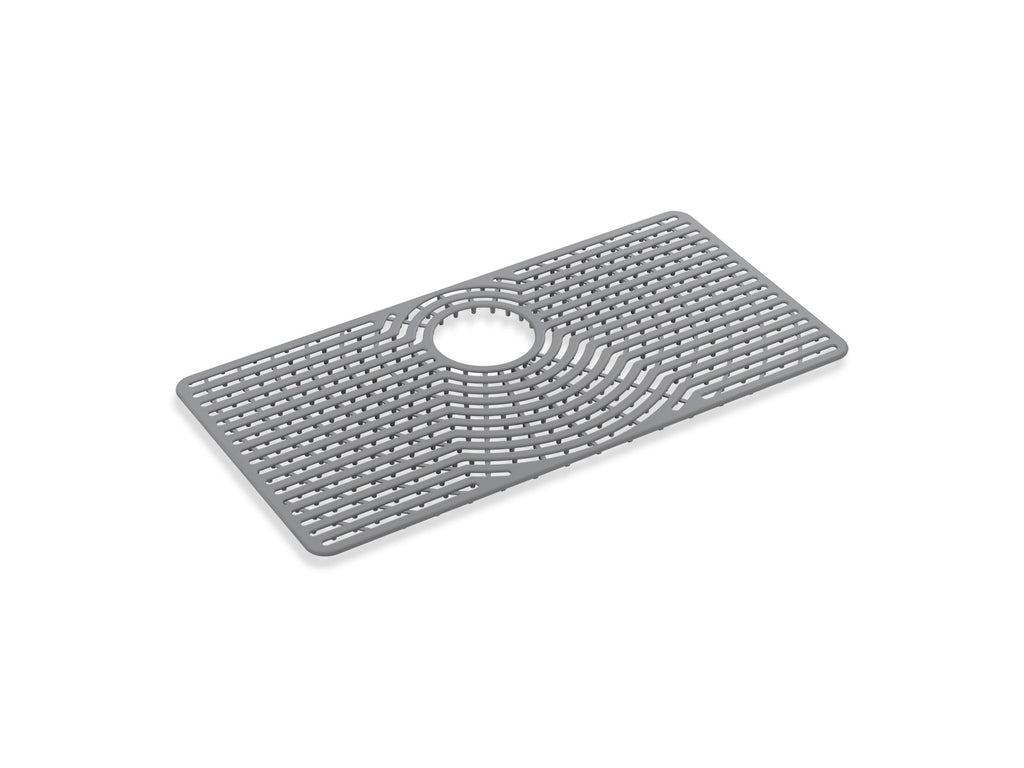 Kohler K-28904 28-1/8’’ Wide Silicone Sink Mat Ash Grey - *Plumbing