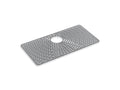 Kohler K-28904 28-1/8’’ Wide Silicone Sink Mat Ash Grey - *Plumbing