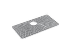 Kohler K-28904 28-1/8’’ Wide Silicone Sink Mat Ash Grey - *Plumbing