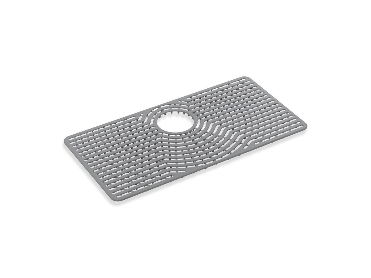 Kohler K-28904 28-1/8’’ Wide Silicone Sink Mat Ash Grey - *Plumbing