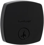 Kwikset Midtown Deadbolt Lock Matte Black Modern Exterior - *Tools Hardware & Misc