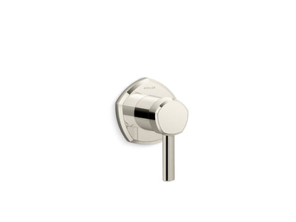 Kohler T27042-4-SN OCCASION™ Transfer valve trim with lever handle, Vibrant Polished Nickel