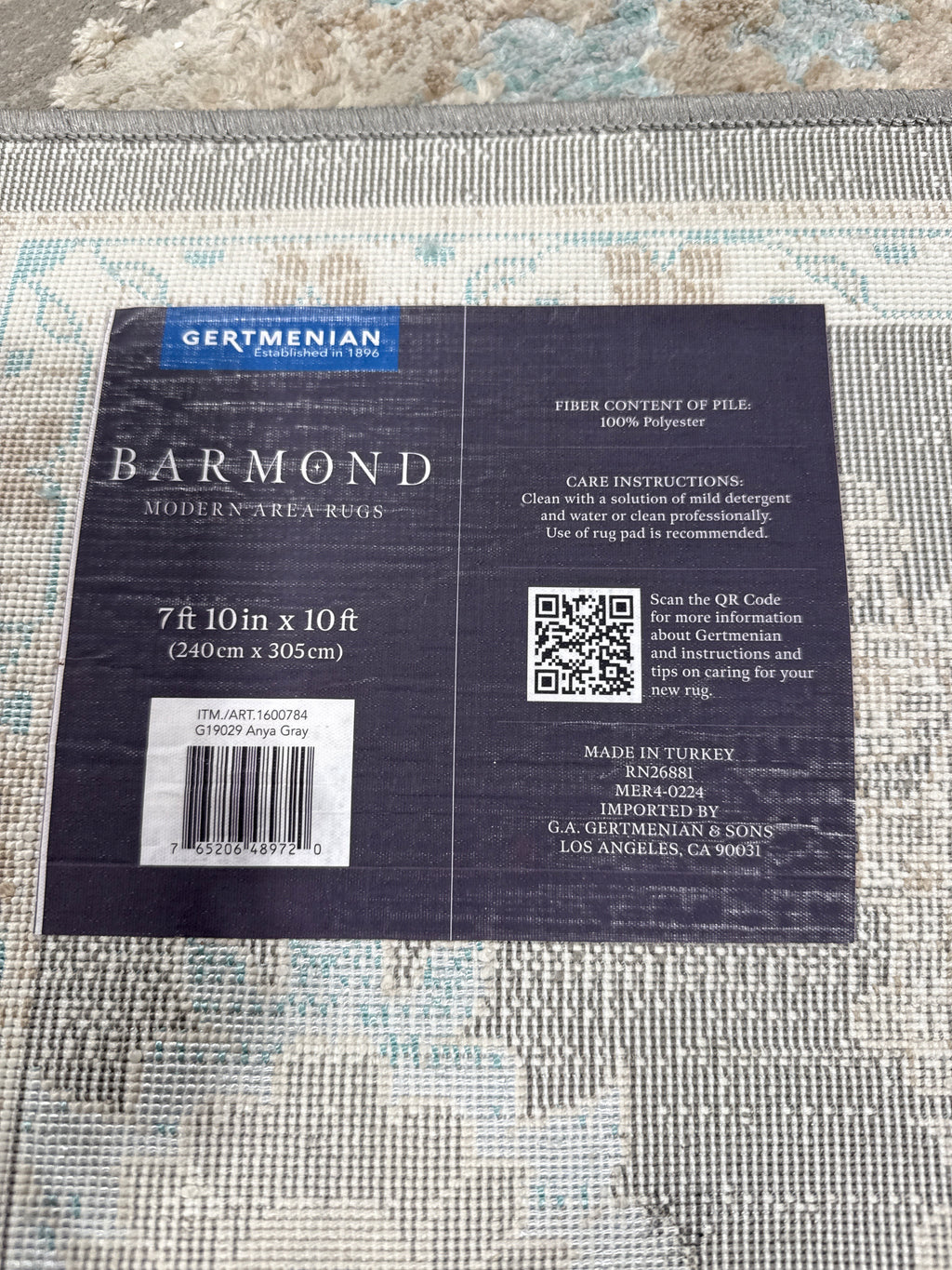 Used Barmond Area Rug Collection Barmond Area Rug Collection 7 ft. 10 in. x 10 ft. - *Rugs
