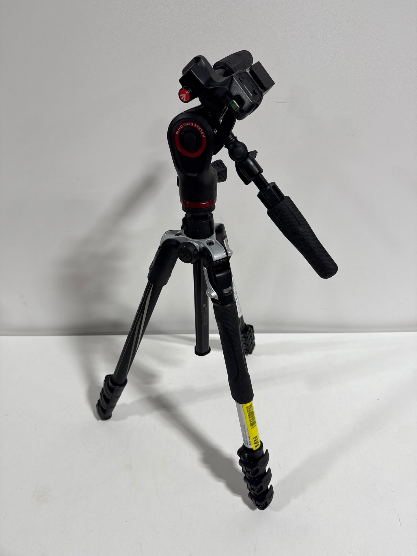 No Mount Plate Manfrotto - 290 Tripod with Fluid Video Head - Black