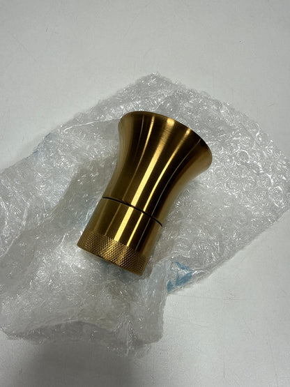 Signature Hardware SHLZPBKNOB Knob Handle for Lentz Pressure Balanced Trim Brushed Gold Faucet Accessories and Parts Shower Trim Parts Handle Parts