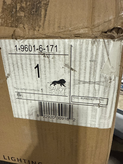 Savoy House Longfellow 42 Inch Linear Suspension Light Longfellow - 1-9601-6-171 - Modern Contemporary