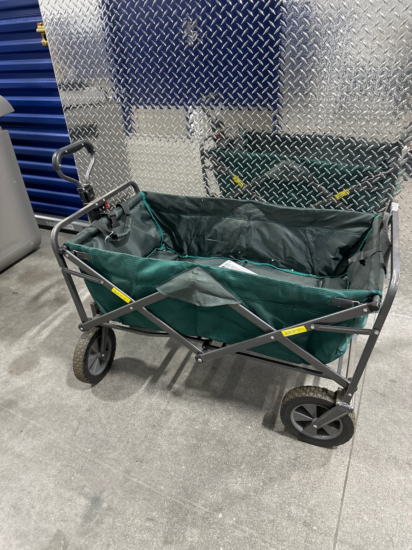 Used Mac Sports Folding Wagon - Dark Green