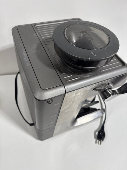 Used Breville - the Barista Express Impress Espresso Machine - Brushed Stainless Steel