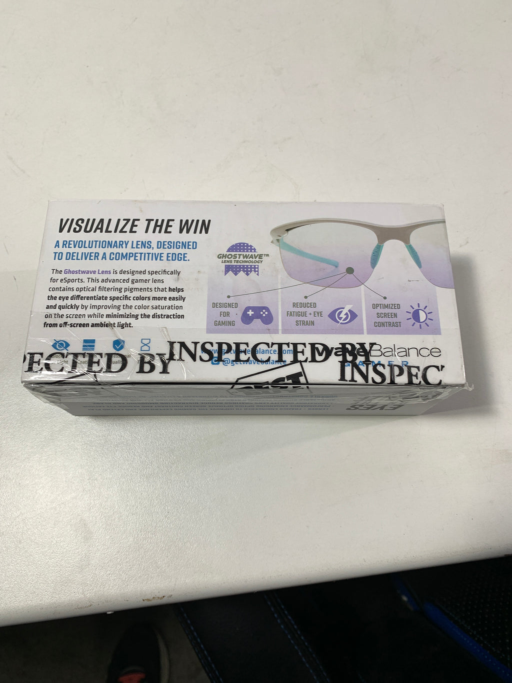 Wavebalance - Excel-Professional Series Gaming Glasses - Grey - *Health & Beauty