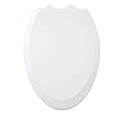 Signature Hardware SHTSEC2000WH Elongated Closed Front Toilet Seat White - *Plumbing