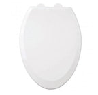 Signature Hardware SHTSEC2000WH Elongated Closed Front Toilet Seat White - *Plumbing