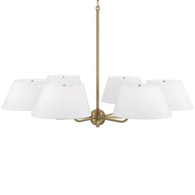 Capital Lighting - Welsley - 6 Light Chandelier in Contemporary Style-21.25