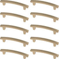 10 x Franklin Brass P29615K-B1 Champagne Bronze Cabinet Handles, 4 Inch Hole Center