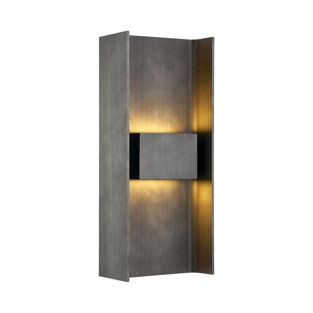 Troy Lighting Scotsman LED Outdoor Wall Sconce in Grey Size: Medium - *Lighting & Electrical