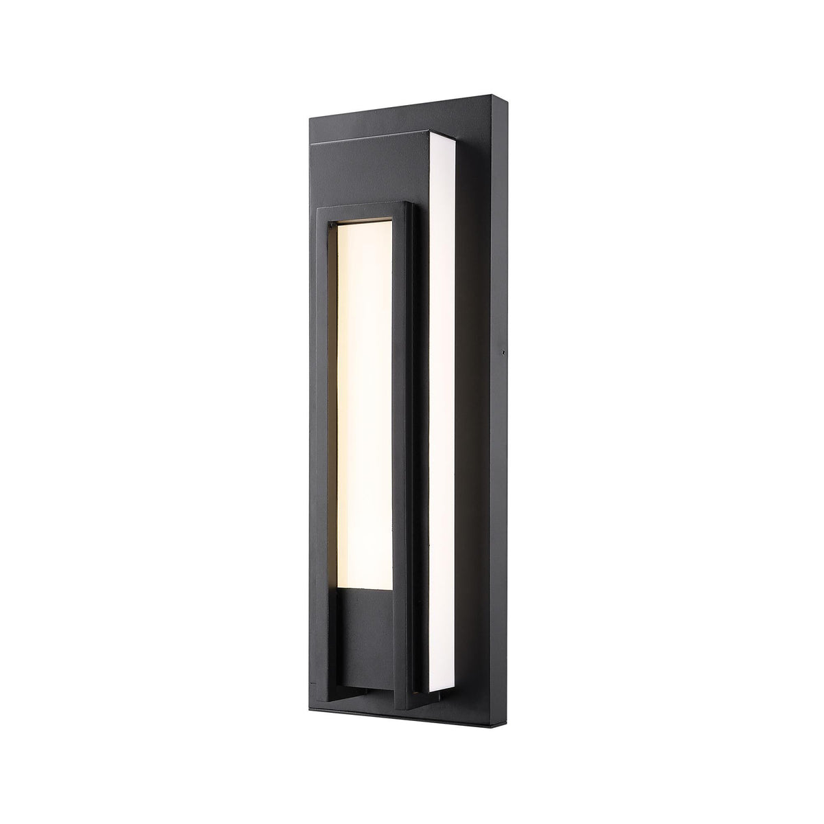Z-Lite Keaton 20 Inch Tall LED Outdoor Wall Light Keaton - 520M-BK-LED - Modern Contemporary - *Lighting & Electrical
