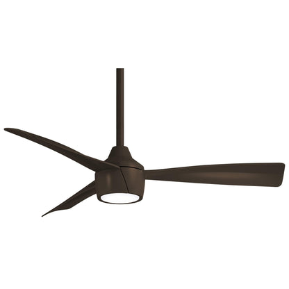 Minka Aire Skinnie Outdoor Rated 44 Inch Ceiling Fan with Light Kit Skinnie - F625L-ORB - Modern Contemporary