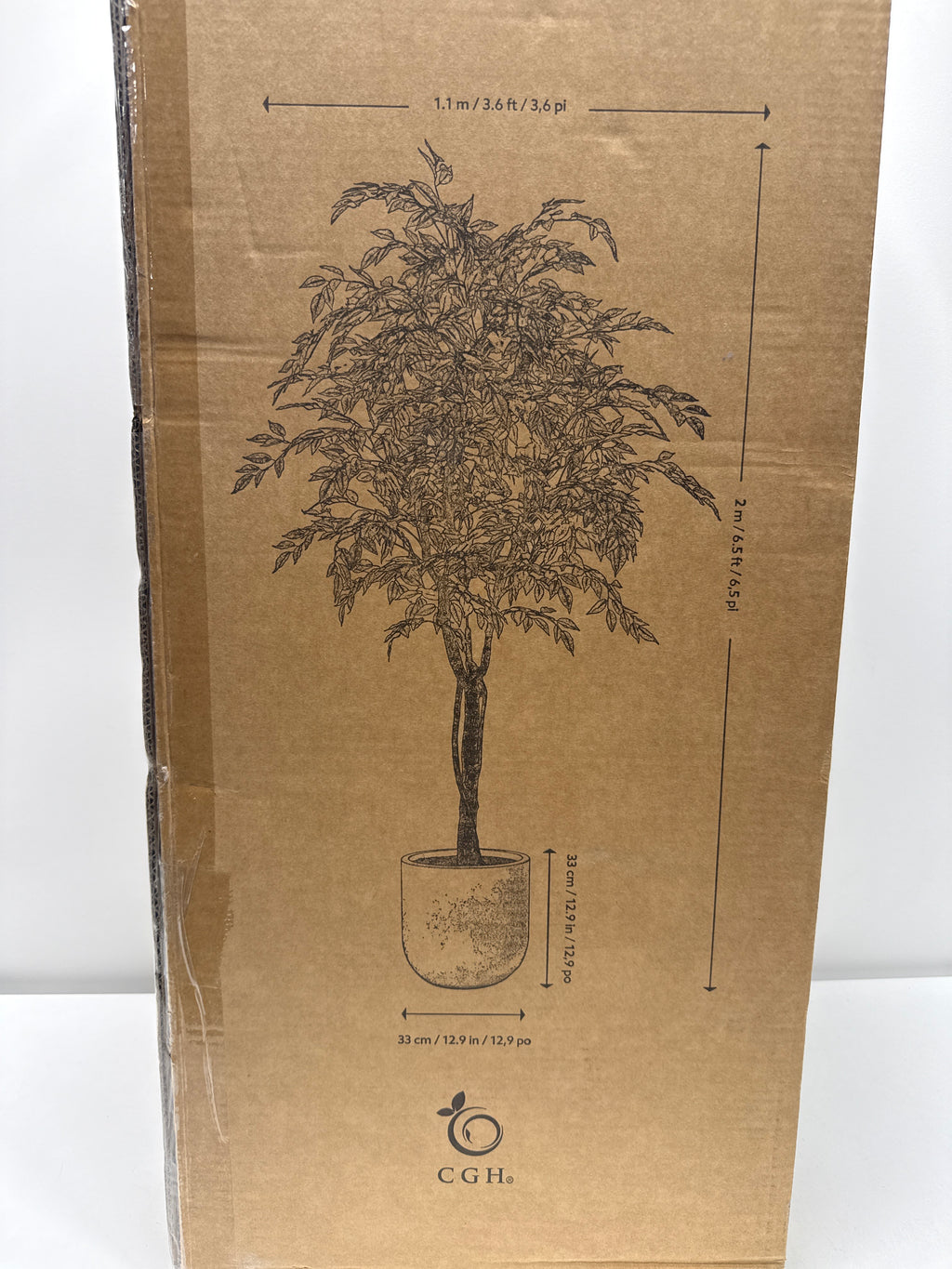 CGH Faux 6.5' Ficus Tree
