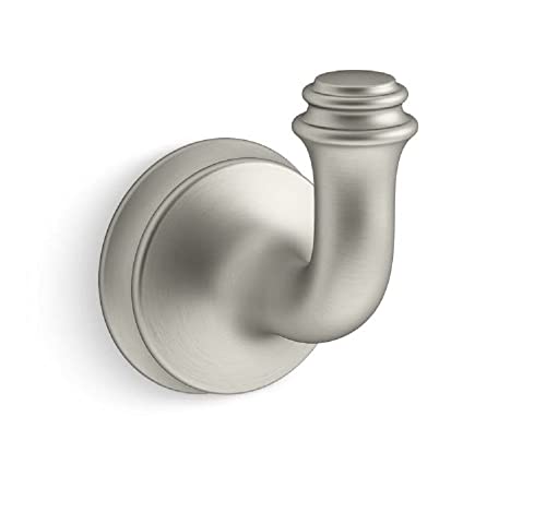 Bellera J-Hook Robe/Towel Hook in Vibrant Brushed Nickel