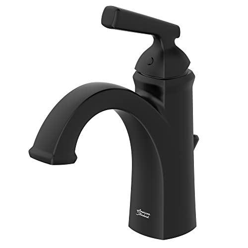 American Standard 7018101.243 Edgemere Single Control Bathroom Faucet, Matte Black