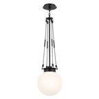 Kichler 52582 Albers 11" Wide Pendant Black Indoor Lighting Pendants