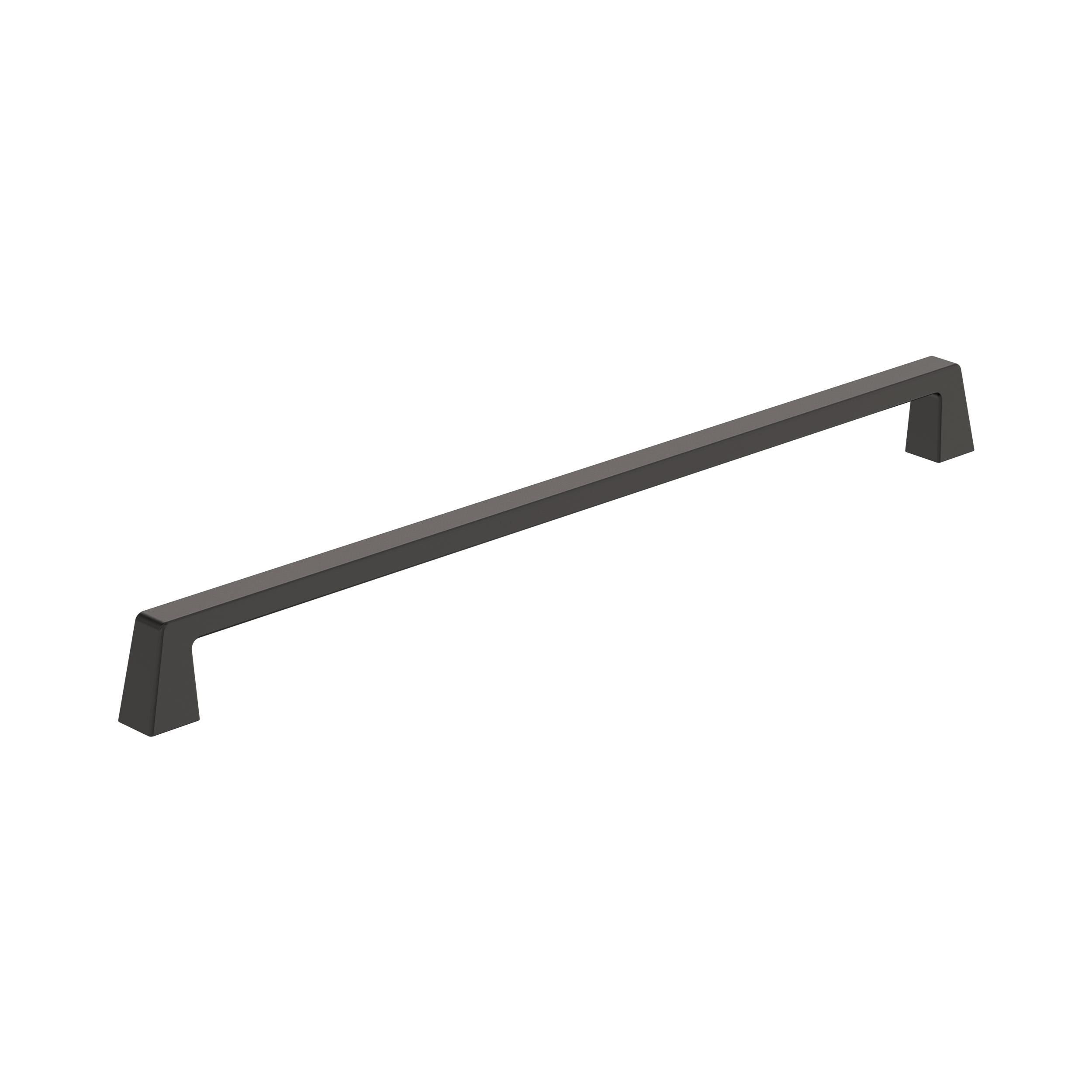 Blackrock 12-5/8 in. (320mm) Modern Black Bronze Arch Cabinet Pull